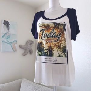 Not all who Wander are lost raglan T shirt rhinestone embellished graphic tee